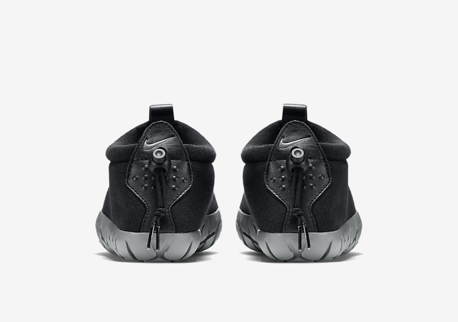 Nike Air Moc Fleece Black Cool Grey 3