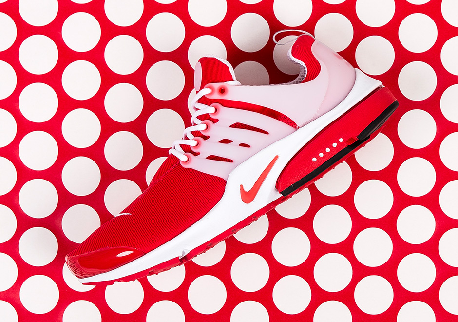 Nike Air Presto Red White 1