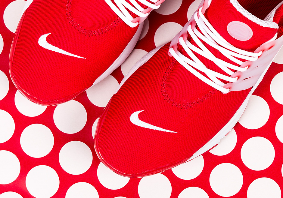 Nike Air Presto Red White 4