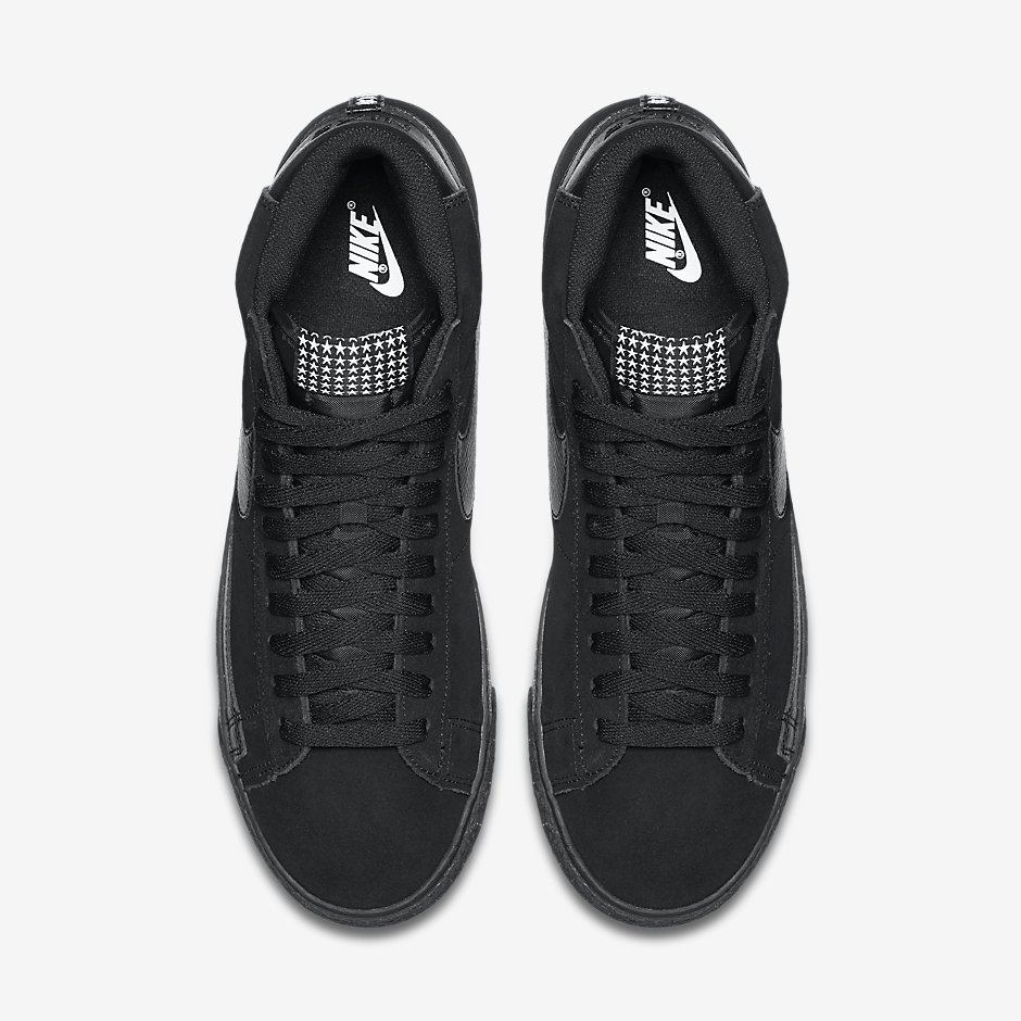 Nike Blazer Vntg Prm Stars Black 3