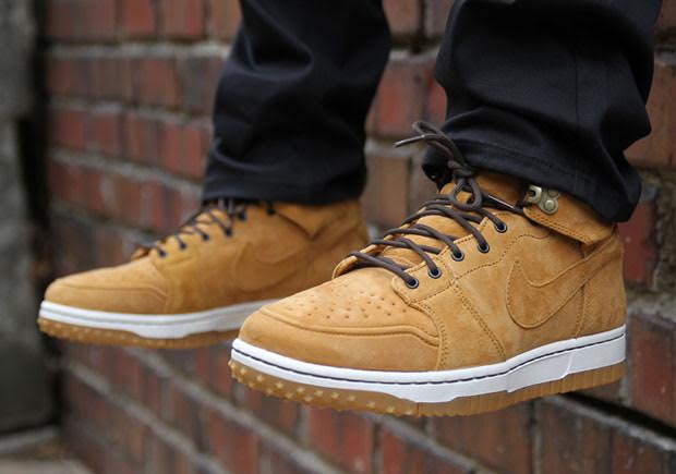 Nike Sneaks In Another “Wheat” Shoe With This Beefed Up Dunk High