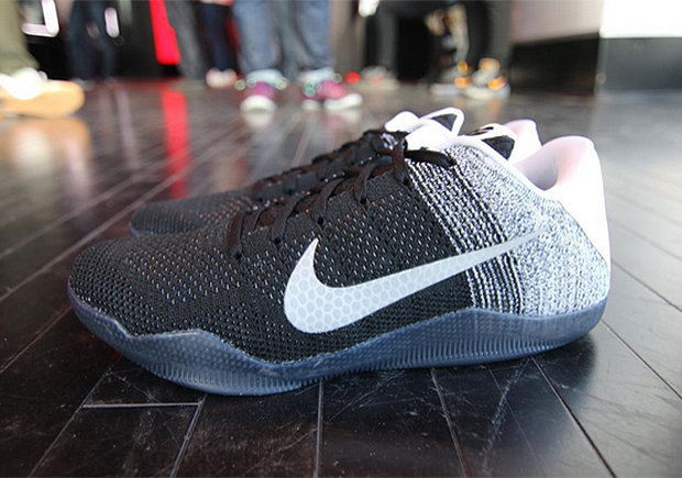 kobe 11 white black