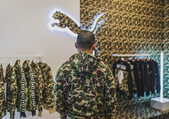 The BAPE x PUMA Pop-Up Shop By Packer Shoes Opens Friday At Midnight