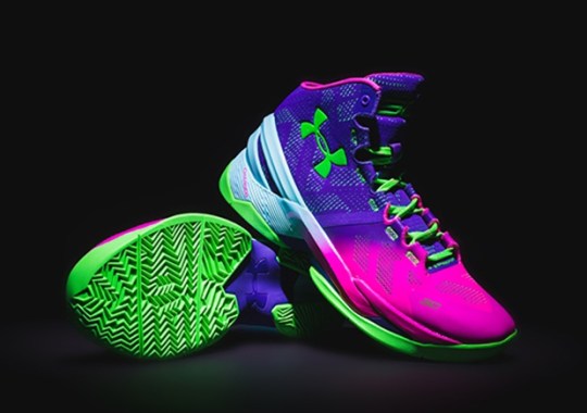 Gear Up For Christmas With The Under Armour Curry 2 “Northern Lights”