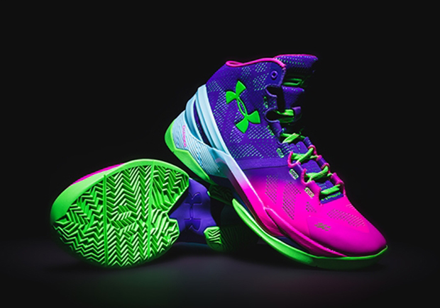 Gear Up For Christmas With The Under Armour Curry 2 “Northern Lights”
