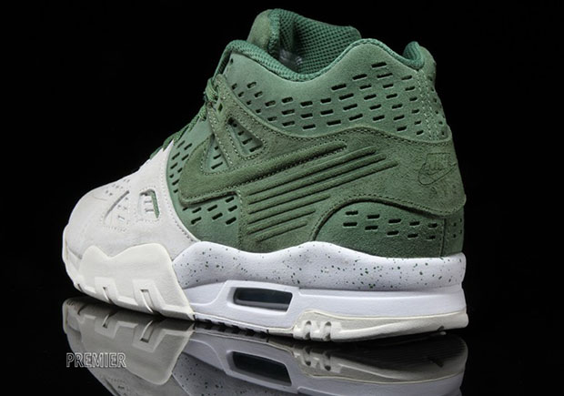 Nike Air Trainer III 3 LE Treeline Mens Size 8.5 Green White Bo