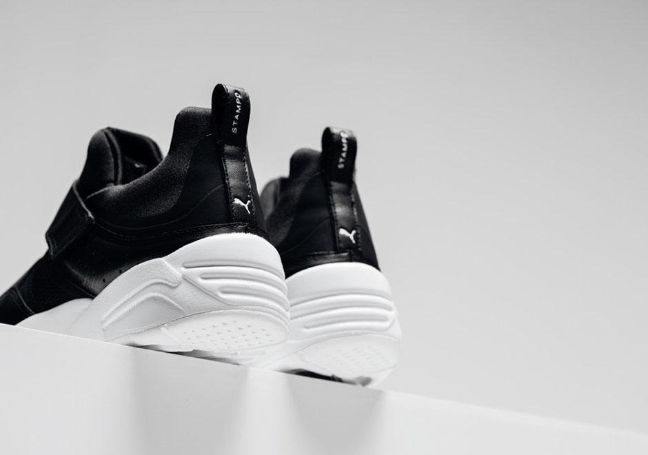 Stampd Puma Strapped Blaze Of Glory Black 01