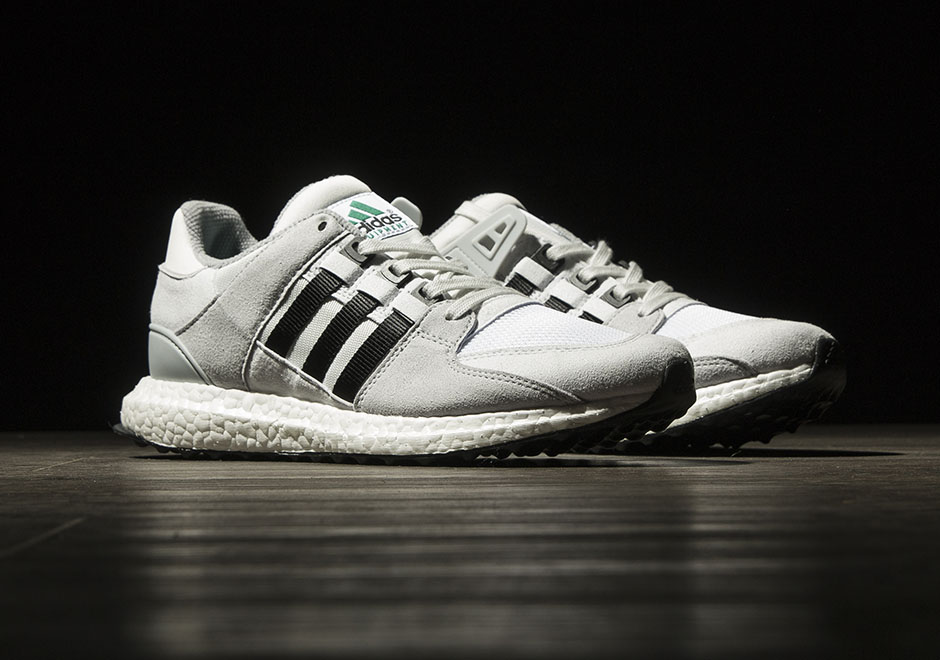 Adidas Eqt Support 93 16 Boost Black White Green 5