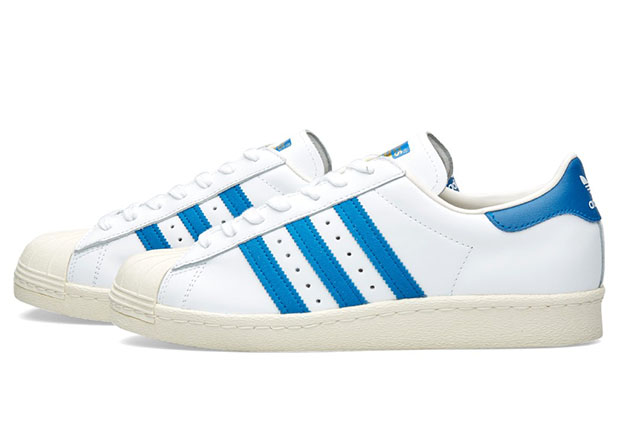 Adidas Superstar White Dark Royal 2