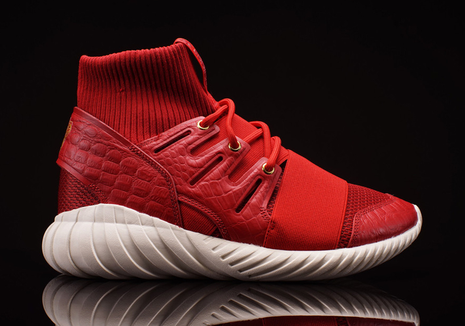 Adidas Tubular Chinese New Year Collection Red Gold 02