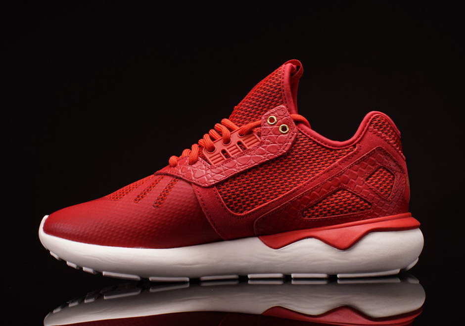 Adidas Tubular Chinese New Year Collection Red Gold 09