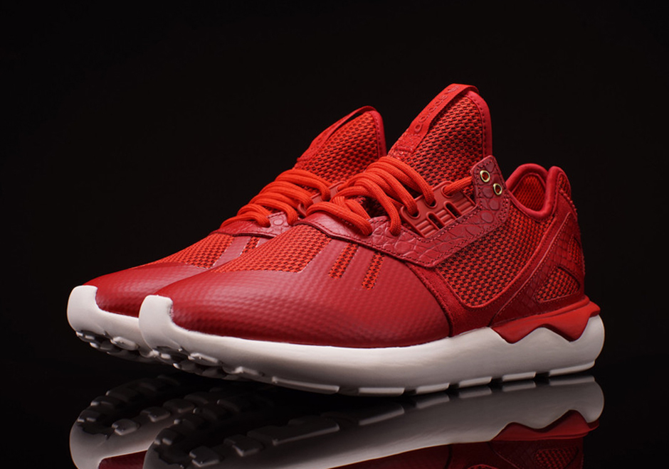 Adidas Tubular Chinese New Year Collection Red Gold 10