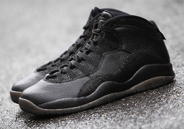 OVO Jordan 10 Black Detailed Images 