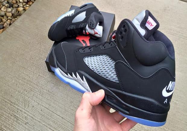 Air Jordan 5 Nike Air Black/Metallic 2016 Retro | SneakerNews.com