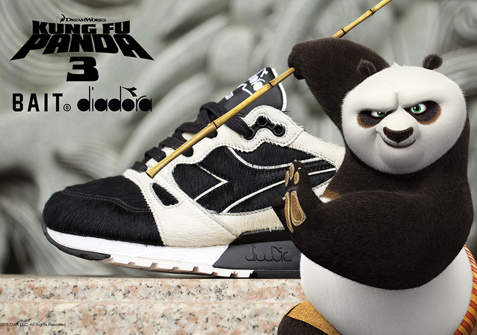 BAIT And Diadora Create A Kung Fu Panda 3 Sneaker
