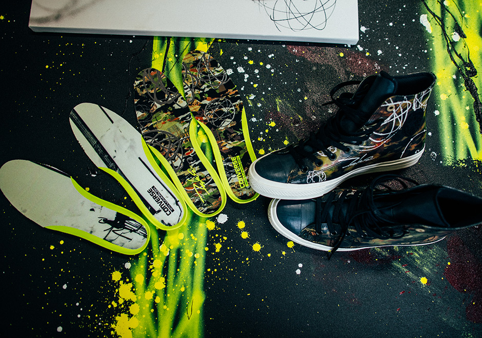 A Look At Futura's Converse Design Shot By Futura's Son 13th Witness