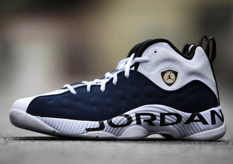 The Jordan Jumpman Team 2 In Navy And White