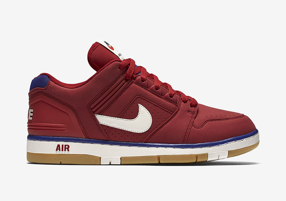 Nike Air Force Ii Low Gym Red 2
