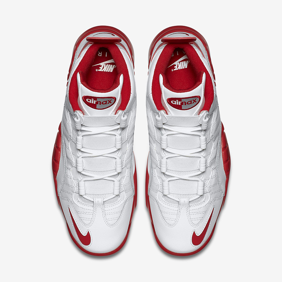 Nike Air Max Sensation 805897 101 White Red 3
