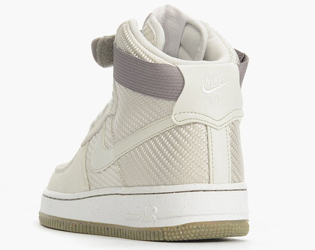 Nike Pairs Soft Tones With Tough Materials On The Air Force 1 High ...