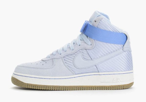 Nike Pairs Soft Tones With Tough Materials On The Air Force 1 High ...