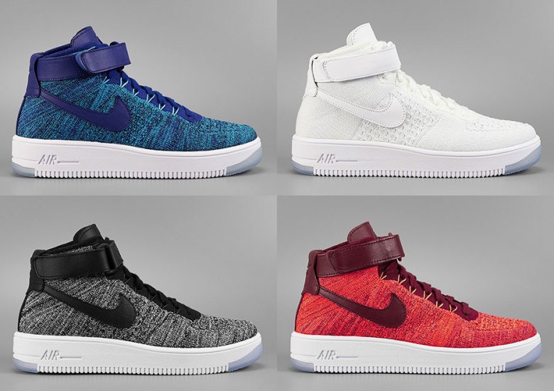 The Nike Air Force 1 Flyknit Released Today