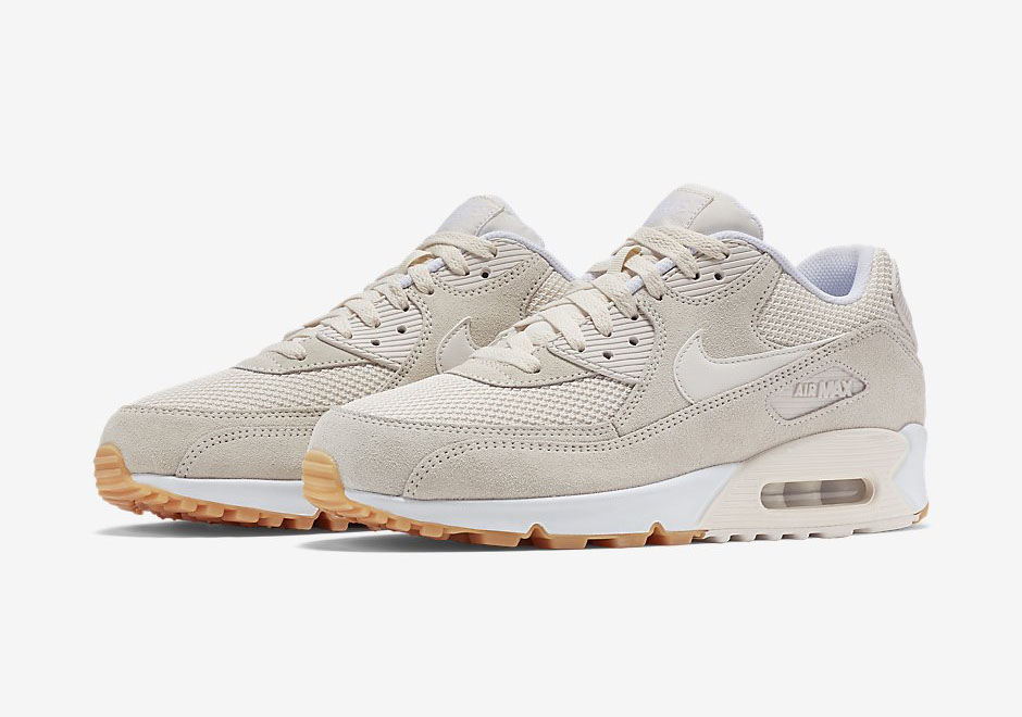 air max 90 feminino creme