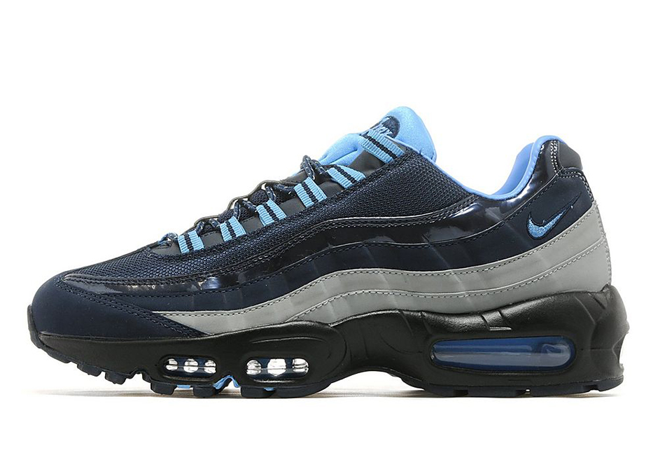 Nike Air Max 95 Patent Leather Obsidian University Blue 02