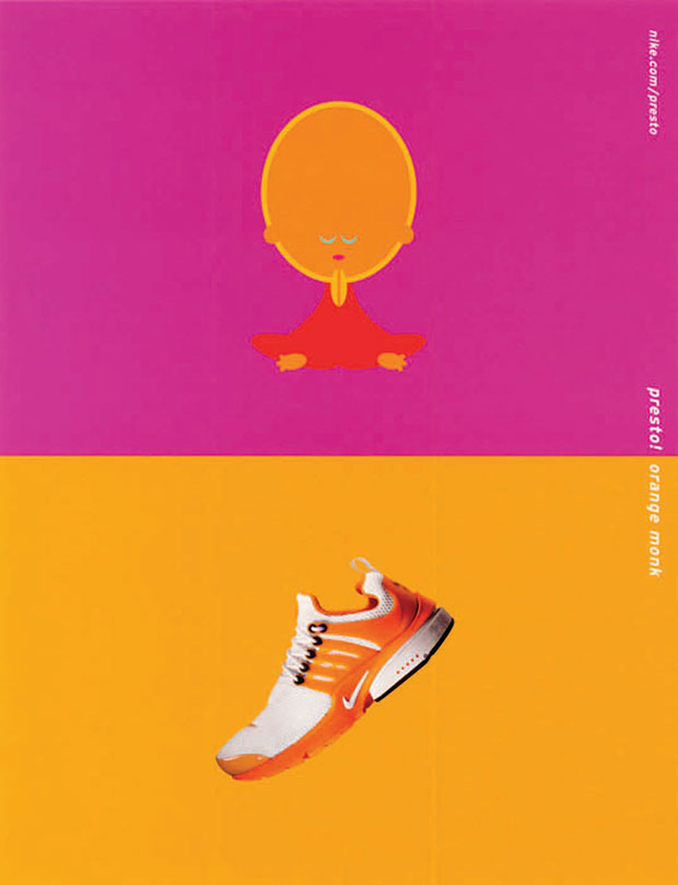 Nike Air Presto Orange Monk Ad