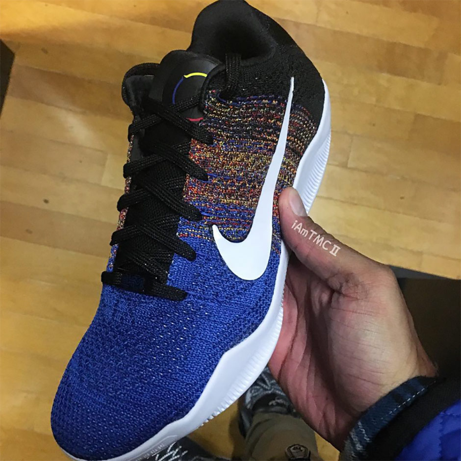 Nike Kobe 11 "BHM" Multi-Color Halfway - SneakerNews.com