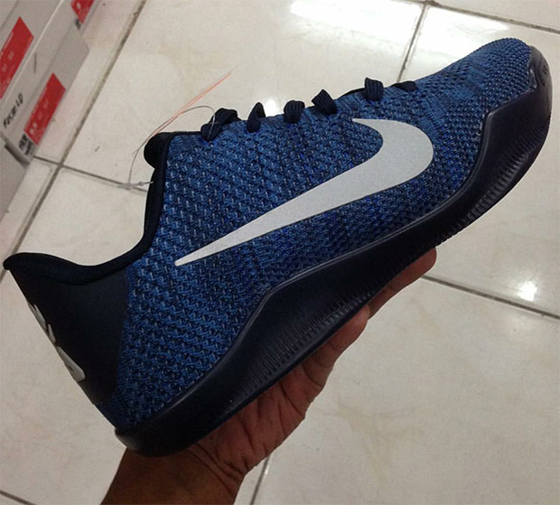 Nike Kobe 11 Multi Color Flyknit And Navy 03