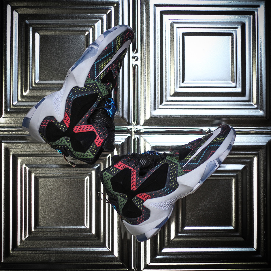 nike print lebron 13 bhm release date