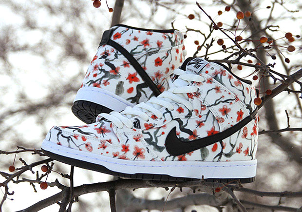 Nike SB Dunk High “Cherry Blossom” - SneakerNews.com