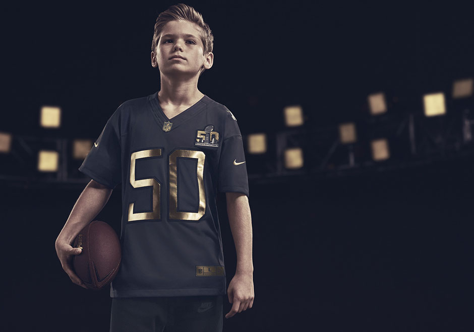 Nike Super Bowl 50 Gold Collection