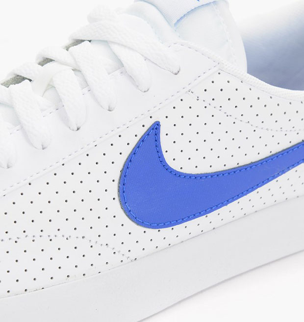 Nike Tennis Classic Ac White Racer Blue Perf 5