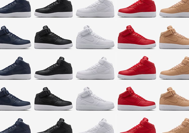 NikeLab To Release Five Colorways Of The Air Force 1 Mid This Saturday