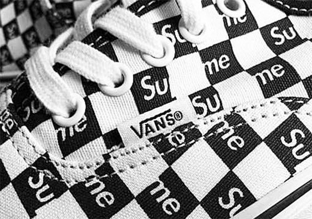 Supreme Has Its Own Vans Era “Checkerboard” Collaboration Coming