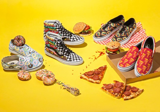 Pizza, Burgers, Tacos, Donuts, and More on the Vans “Late Night” Pack