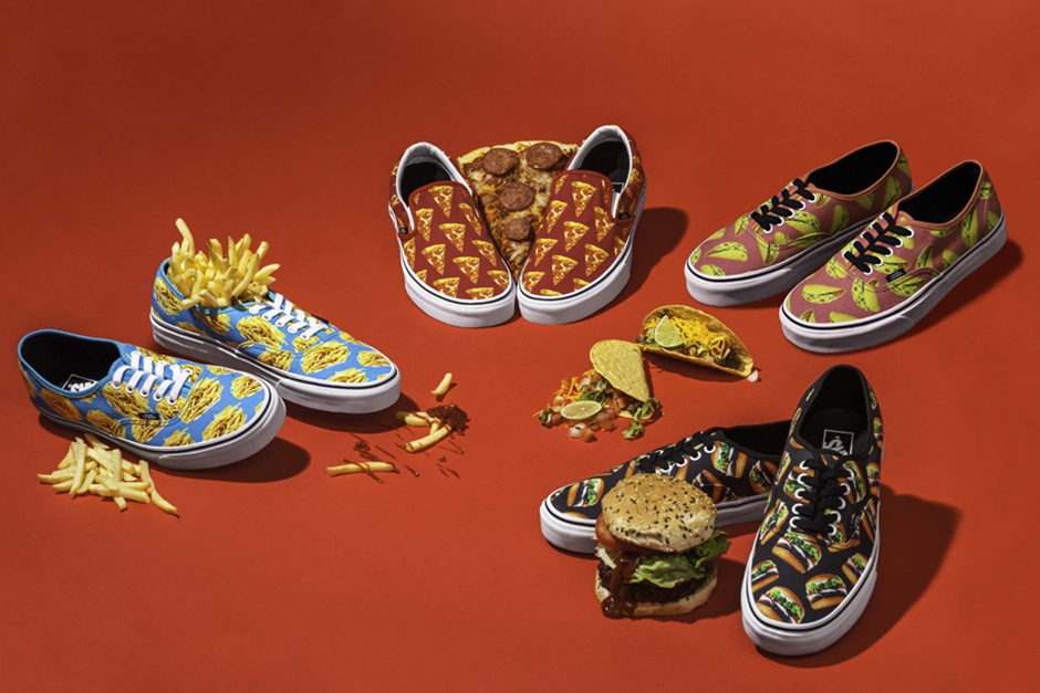 vans pizza shoes