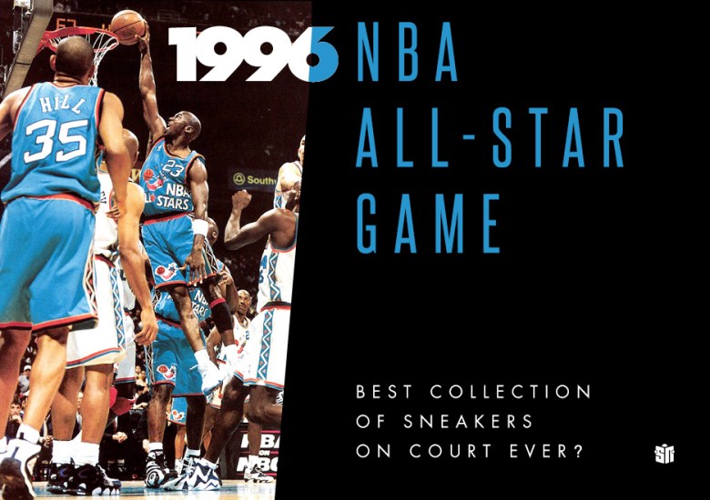 By the way Injustice volume Was the 1996 NBA All-Star Game the Best Collection of Sneakers On Court  Ever? - SneakerNews.com