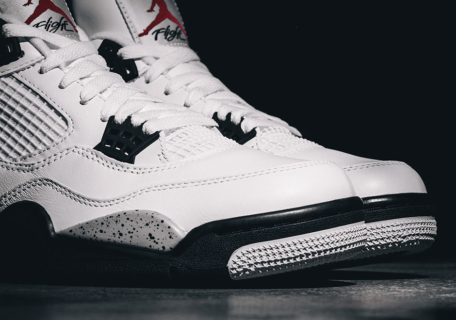 Jordan 4 white hot sale cement release date 219