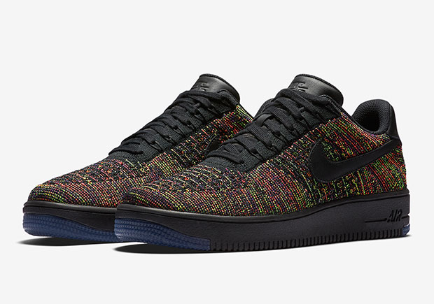 air force 1 flyknit low multicolor