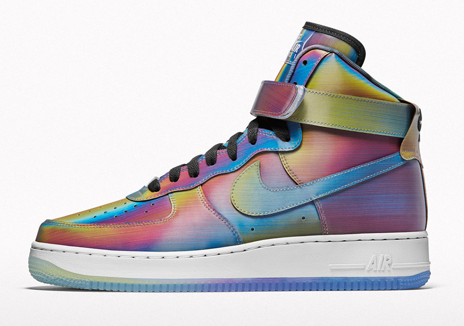 Launch Iridescent Air Force 1s 