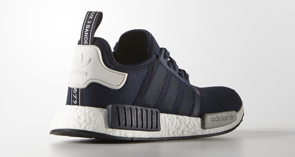 adidas nmd boost runner release date mens navy grey white