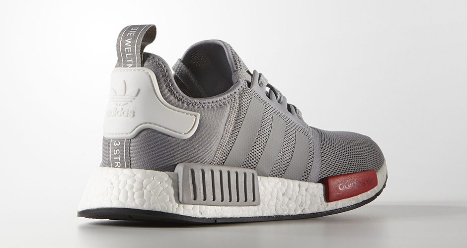 Adidas Nmd Boost Runner Release Date Mens Red Grey White