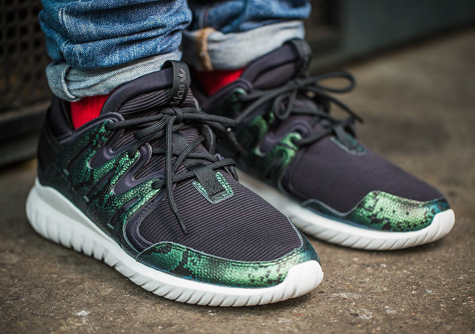 adidas tubular snakeskin