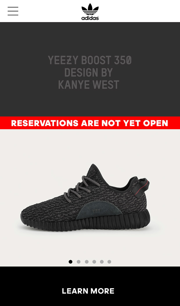 How to buy outlet yeezy in adidas app