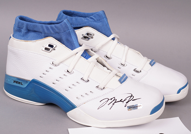 An Autographed Pair Of Michael Jordan’s Air Jordan 17 PE Just Surfaced