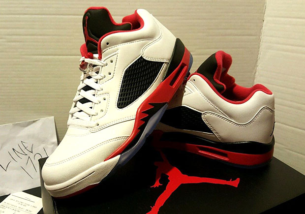 Air Jordan 5 Low Fire Red Release Date | SneakerNews.com