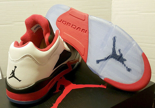 Air Jordan 5 Fire Red Low Release Date 5